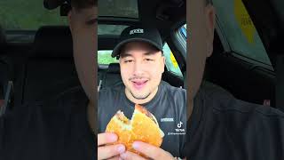 NEW BK WHOPPERS ALERT 🚨 fyp tiktok burgerking whopper food mukbang review [upl. by Acissej]