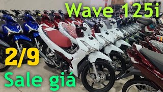 Wave 125i 2023 Sale giá 29  Free ship tại CH Mai Duyên từ 0109  04092023 wave wave125 [upl. by Rayford]