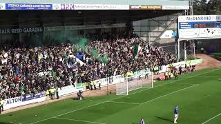 INSANE CELTIC FAN FOOTAGE Last Minute WINNER v St Johnstone [upl. by Wilmer284]