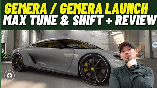 CSR2 Koenigsegg Gemera amp Gemera Launch max tune shift  quick review [upl. by Waltner]