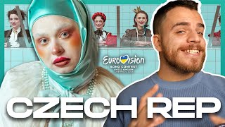 REACTION TO VESNA  MY SISTERS CROWN CZECH REPUBLIC EUROVISION 2023 [upl. by Delmore]