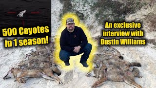 COYOTE HUNTING FOR BEGINNERS amp EXPERTS with Mr 500 Dustin Williams  COYOTE NOISES  COYOTE YIPPING [upl. by Bakemeier]