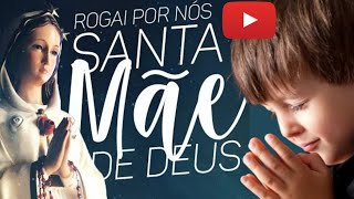 Meditar a Palavra Rogai por nós Santa Mãe de Deus  compartilhandoevangelho [upl. by Aitas]