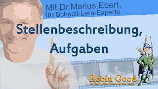 Stellenbeschreibung Aufgaben [upl. by Yemiaj876]