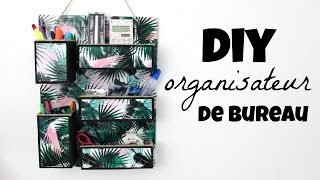 DIY organisateur de bureau mural [upl. by Dennet]