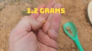 Gold detecting a 12 gram nugget in Central Victoria [upl. by Mirelle757]