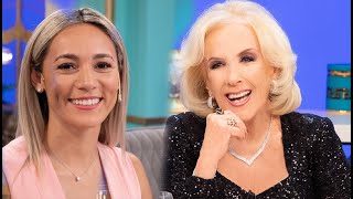 ¿ACEPTARÁ Mirtha desafió a Rocío Oliva a que haga jueguito con la pelota como cuando se conocieron [upl. by Ludwigg248]