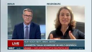 Migration „Nach der KanzlerAnkündigung im Februar 2023 ist nichts passiert“  Tanja Schweiger [upl. by Reuben86]