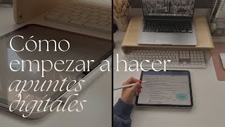 Cómo empezar a hacer apuntes en el iPad ✍️ [upl. by Norha749]