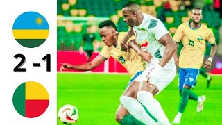 Rwanda vs Bénin 2  1  highlights and goals  CAN MAROC 2025 [upl. by Llenreb]