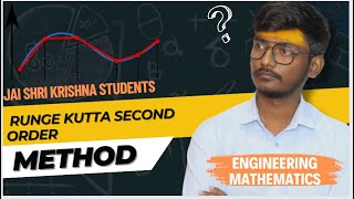 RUNGE KUTTA SECOND ORDER METHODENGINEERINGMATHS by Chirag Solanki [upl. by Muller]