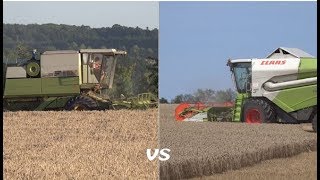 Fortschritt E524 VS Claas Tucano 440 [upl. by Guevara]