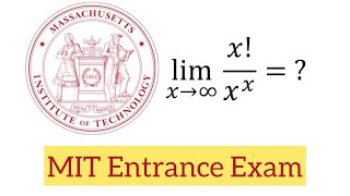 MIT 🇺🇸 Entrance Exam  Calculus  Find Undefined Limit [upl. by Delcine]