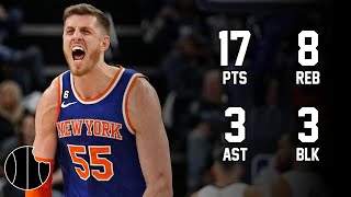 Isaiah Hartenstein Highlights  Knicks vs Grizzlies  6th Feb 2024 [upl. by Carnahan]