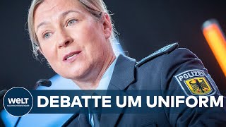 UNIFORMIERTE PECHSTEIN AUF CDUPARTEITAG Bundespolizei leitet dienstrechtliche Prüfung ein [upl. by Issak]