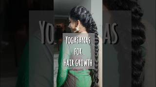 Easy Asanas for Hair Growth yoga foryou hair hairgrowth subscribemychannel hairloss weekend [upl. by Ginni]