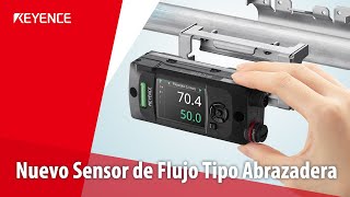 Nuevo Sensor de Flujo Tipo Abrazadera  Serie FDH de KEYENCE [upl. by Esmerelda390]