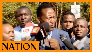 Kisii Senator Richard Onyonka briefs on Matiangis DCI summon [upl. by Imis587]