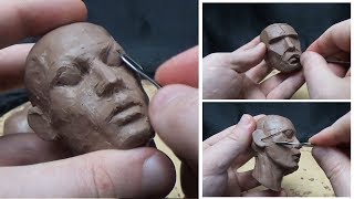 Sculpting Timelapse  HEAD MODELING tutorial [upl. by Carlisle]