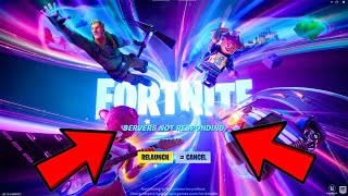 Why Is Fortnite Servers Down How to Fix Fortnite Servers Not Responding [upl. by Haroppizt77]