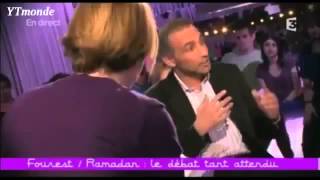 Tariq Ramadan clash Caroline Fourest Débat face à face [upl. by Bouzoun]