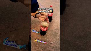 Mentos Rocket with Coke 🚀 explore shorts [upl. by Mcgurn497]