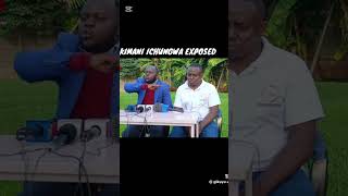 MP Kimani Ichungwa exposed over threatening Kipipiri MP amp impeaching Gachagua [upl. by Haral]