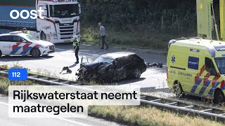 Voor de derde keer in korte tijd een ongeluk tijdens Duitse grenscontroles  Oost [upl. by Lewls]