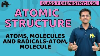 Atomic Structure Class 7 ICSE Chemistry  Selina Chapter 4  Atom Molecule Atomicity Questions [upl. by Zsa274]