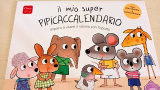 Il mio super Pipìcaccalendario  libro per bambini letto ad alta voce topotto [upl. by Halimaj]