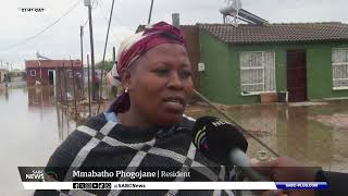 Extreme Weather  Mahikeng residents demand storm water drains amid heavy rains [upl. by Atnoek]