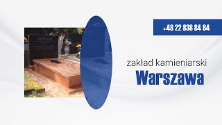 Zakład kamieniarski Warszawa Sypniewscy [upl. by Maggy]