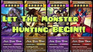 Empires amp Puzzles Thura Dubhan Phorcys 2 Early amp Zenda Costumes Are the New Monster Hunters Good [upl. by Cassil524]