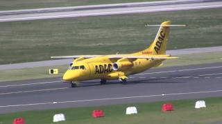 ADAC Dornier Do328 Jet  Flughafen Düsseldorf  DBADA [upl. by Narak]