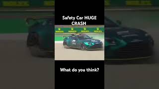 Safety Car HUGE CRASH in Monza formula1 [upl. by Salesin]