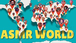 150 ASMRtists from 50 countries 30k special [upl. by Assirrak]