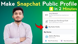 How to Make Public Profile on Snapchat  Get Snapchat Public Profile AndroidIOS [upl. by Maire977]