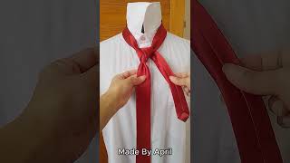 How to tie an Eldredge Necktie Knot  Tying the Perfect Eldredge Knot for Beginners tie 10second [upl. by Alley]