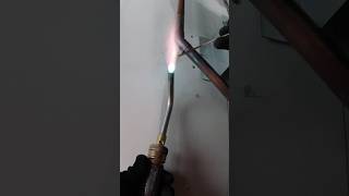 Brazing rod plumbing medgas construction [upl. by Aihsyn]