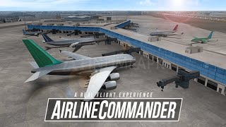 AIRLINE COMMANDER FLIGHT GAMEGAMEPLAY IN ANDROID GAMER BOY [upl. by Erida]