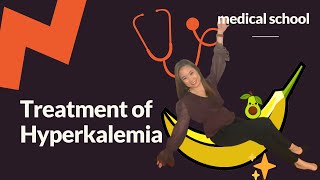 Treatment of Hyperkalemia Fluids and Electrolytes [upl. by Kcirtap506]