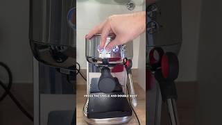 How to adjust sage or breville bambino plus shot volume coffee espresso howto coffeetime [upl. by Breger]