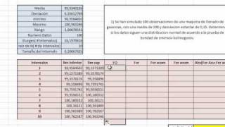 prueba de bondad de ajuste de smirnov  kolmogorov normal parte I [upl. by Ree]