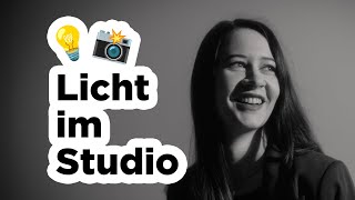 3 einfache Lichtsettings 💡📸  Behind The Scenes im Fotostudio [upl. by Cheston]