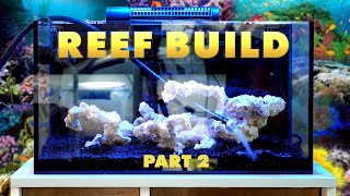 Nuvo 20 Reef Tank Build The Saltwater [upl. by Aibat]