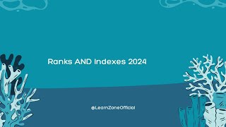 JKSSB  WORLD RANKS AND INDEXES 2024  CURRENT AFFAIRS  JKP CONSTABLE [upl. by Wojcik]