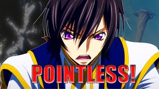 THIS Twist Has Left Code Geass Fans Annoyed and Confused [upl. by Kolodgie]