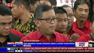 PDIP Umumkan Calon di Pilkada Jabar Januari 2018 [upl. by Nauwaj]