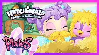 Pixies Pixies Pixies  Hatchimals Adventures in Hatchtopia Pixies Trailer Hatchimals Cartoons [upl. by Edward]