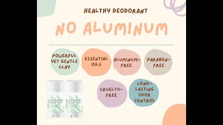 Healthy Deodorant is HERE godesana deodorant aluminium [upl. by Fotinas120]